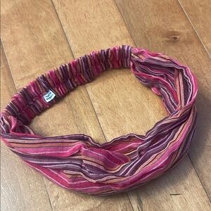 H&M Pink and Purple Twisted Hair Accessory
